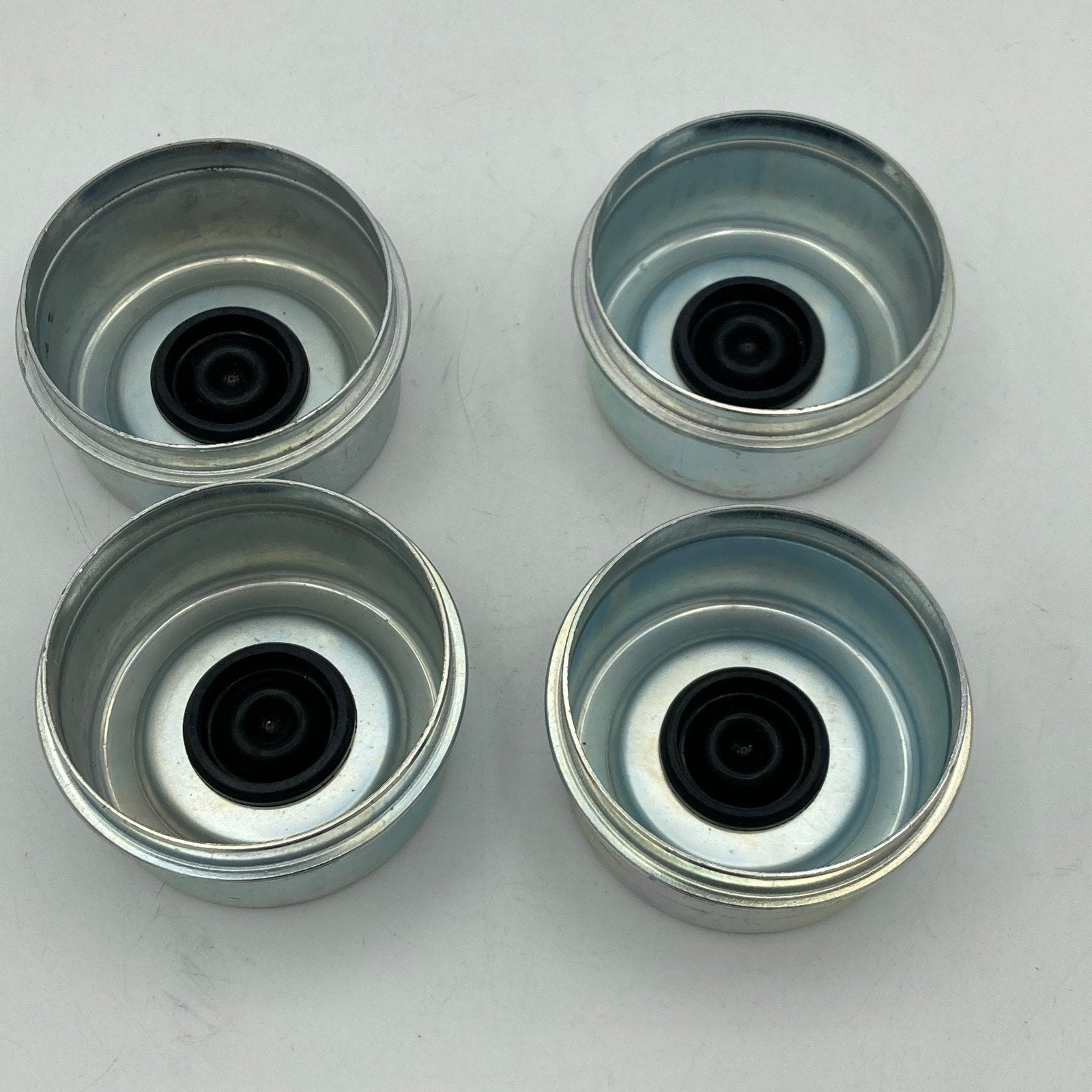 2.75 inch Trailer Hub Bearing Dust Caps 4PCS Trailer Axle Grease Cap with 4 R...