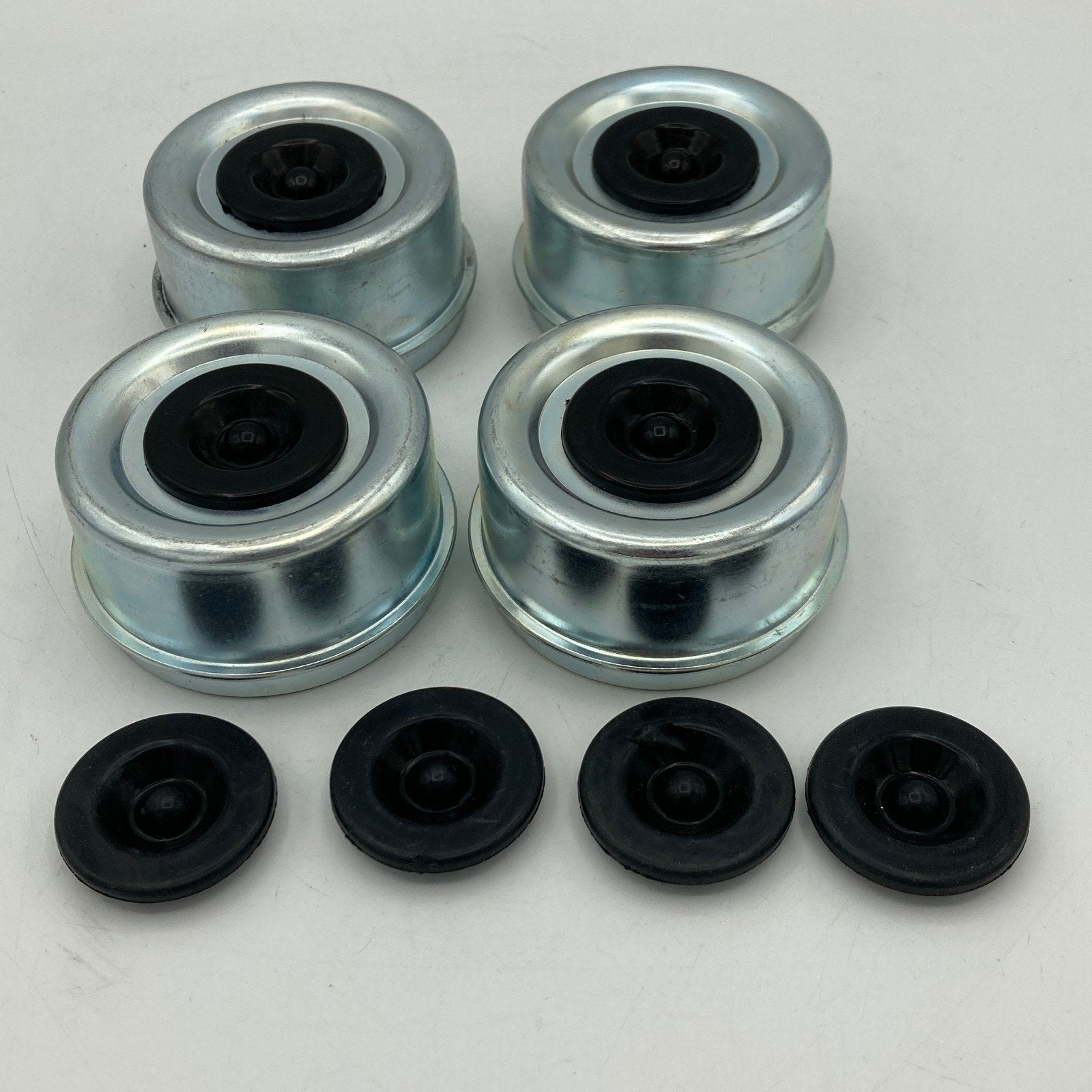 2.75 inch Trailer Hub Bearing Dust Caps 4PCS Trailer Axle Grease Cap with 4 R...