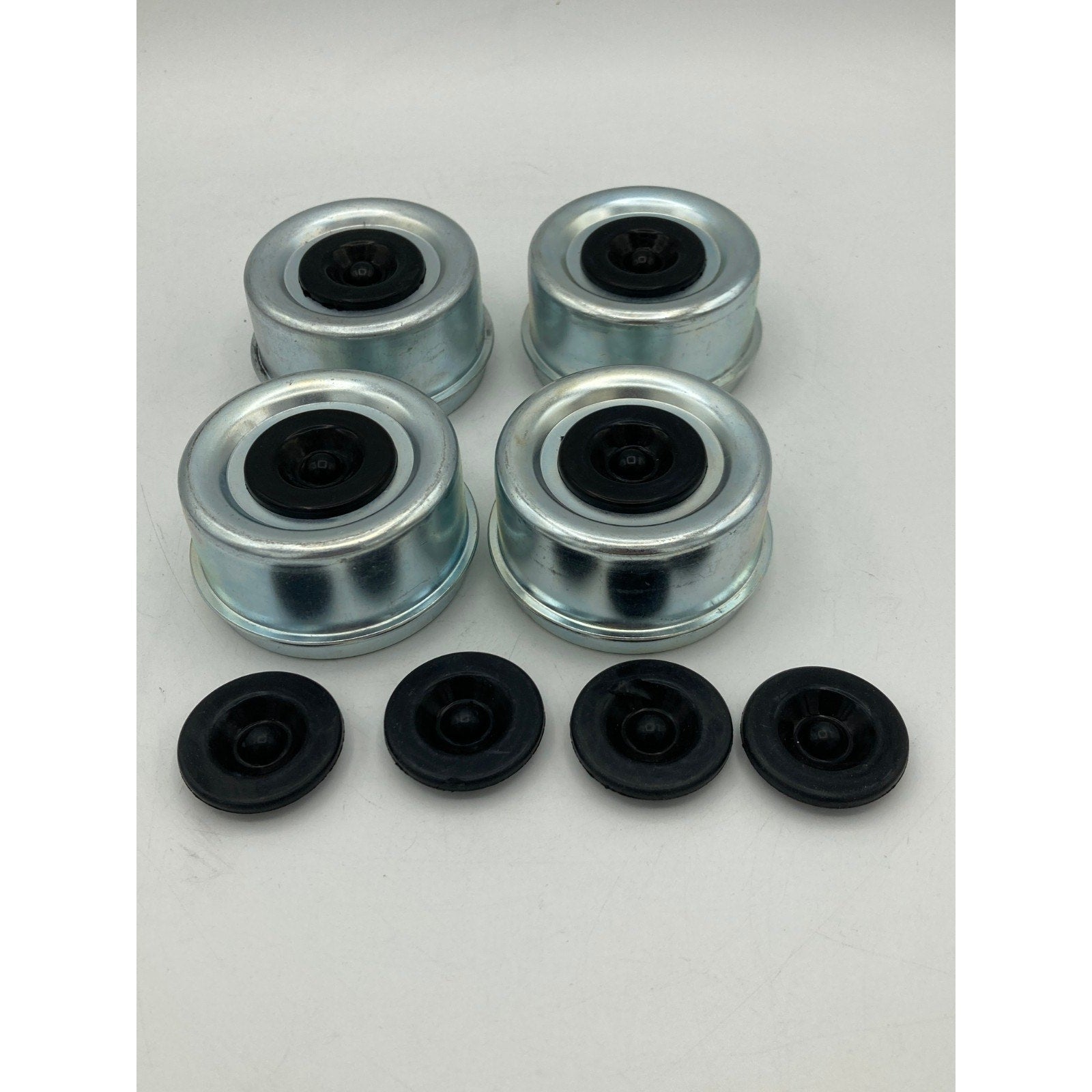 2.75 inch Trailer Hub Bearing Dust Caps 4PCS Trailer Axle Grease Cap with 4 R...